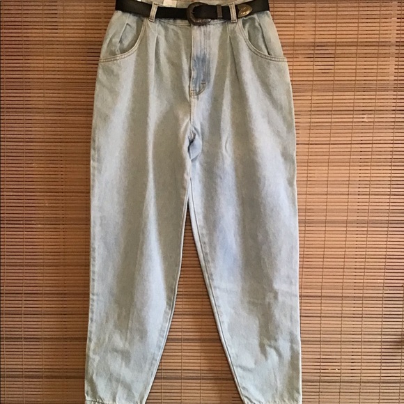 Cap Farret Denim - 🎉🍾Vintage 80’s 🍾acid washed high waist jeans HP